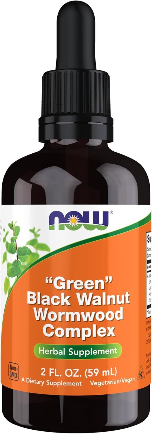 NOW Foods Green Black Walnut Wormwood Complex
