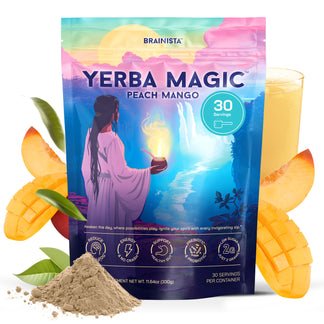 Yerba Magic Yerba Mate Powder Packets Peach Mango