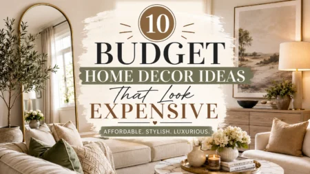 10 Affordable Home Decor Ideas That Look Surprisingly Luxurious in 2026