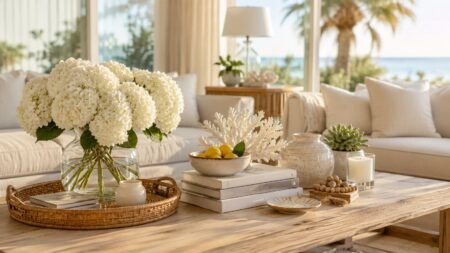 16 Bright and Airy Summer Coffee Table Decor Ideas to Refresh Your Living Room in 2026 16 Bright and Airy Summer Coffee Table Decor Ideas
