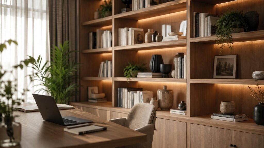19 Bookshelf Decor Ideas for Home Offices