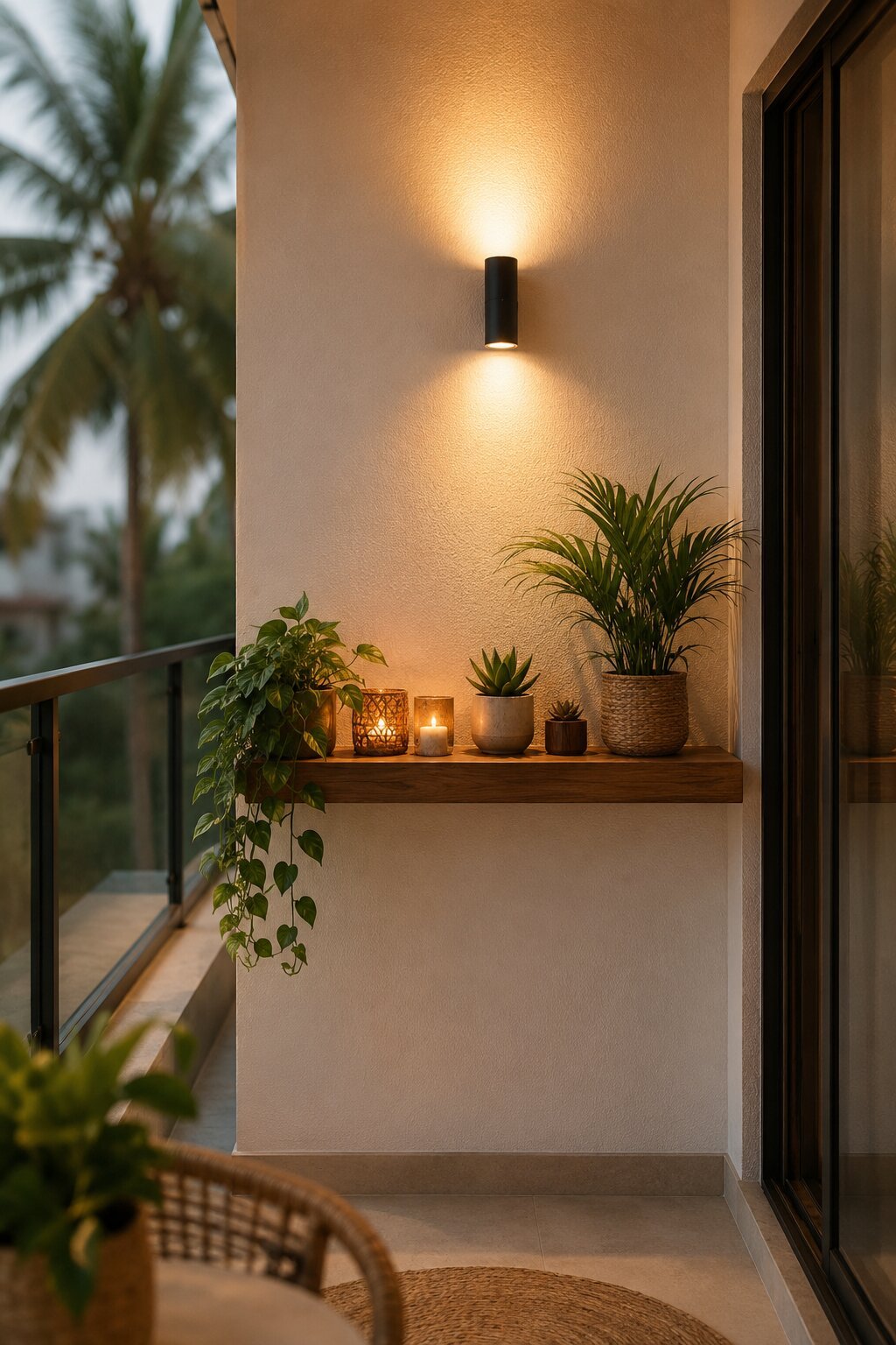 Floating Shelves for Plants and Decor