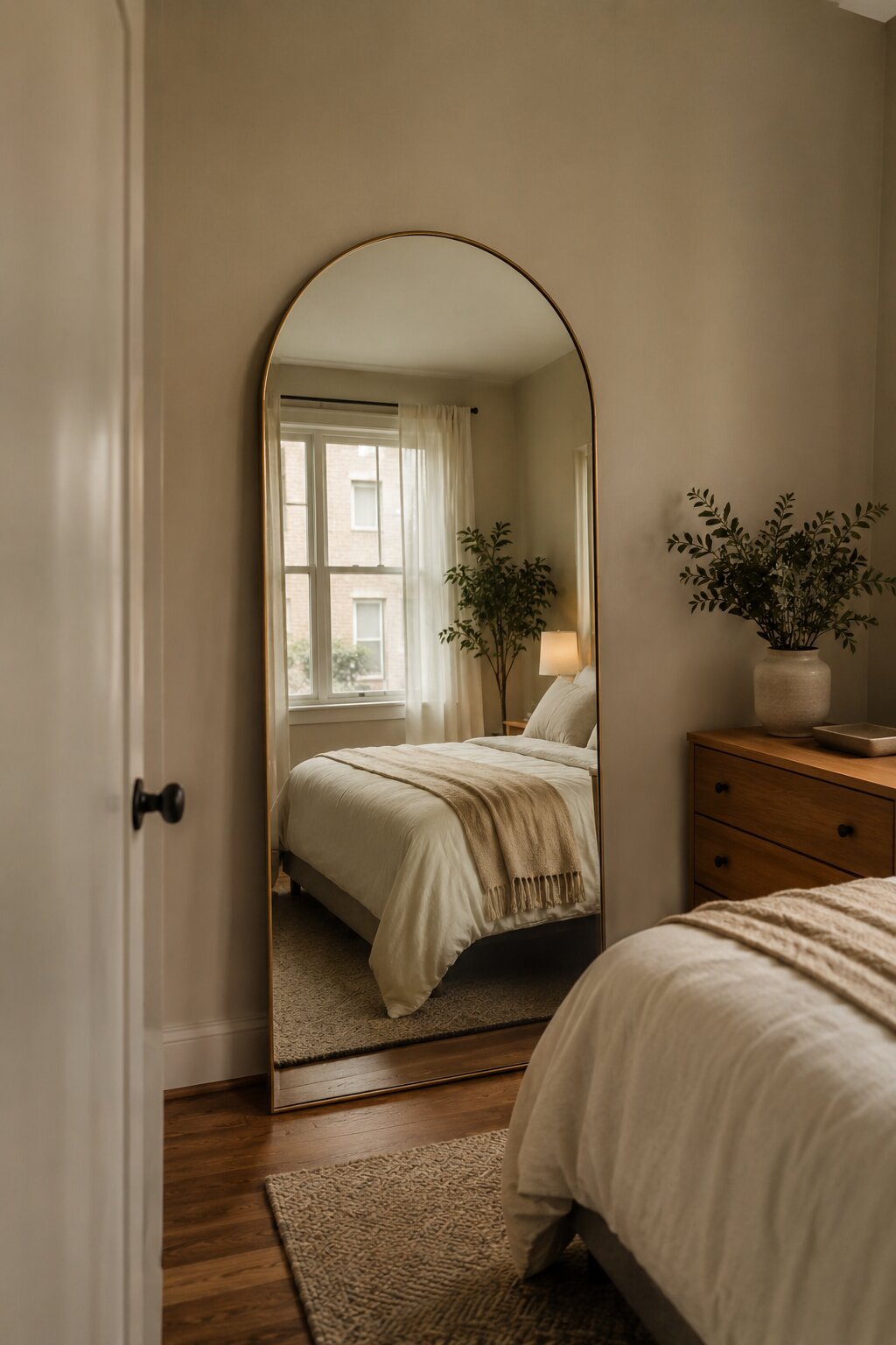 Built-In Shelving Along the Entire Wall