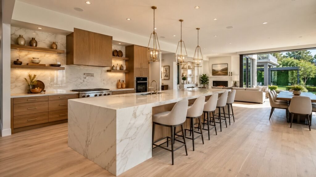 Stunning Modern Open Kitchen Designs