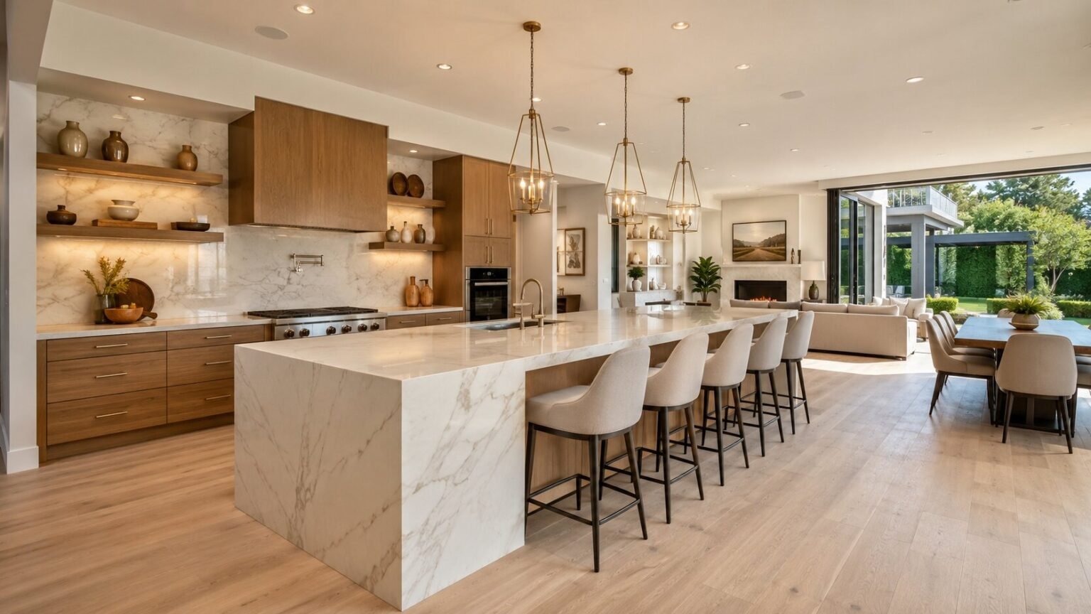 30 Stunning Modern Open Kitchen Designs for 2026 That Transform the Heart of Your Home Stunning Modern Open Kitchen Designs