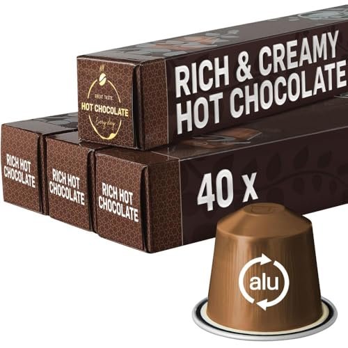 Real Coffee RICH & CREAMY Hot Chocolate Capsules