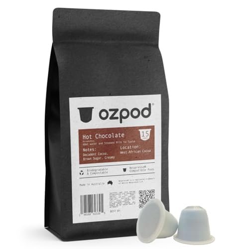 Ozpod Hot Chocolate Pods 15-pack