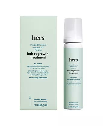 hers 5% Minoxidil Foam