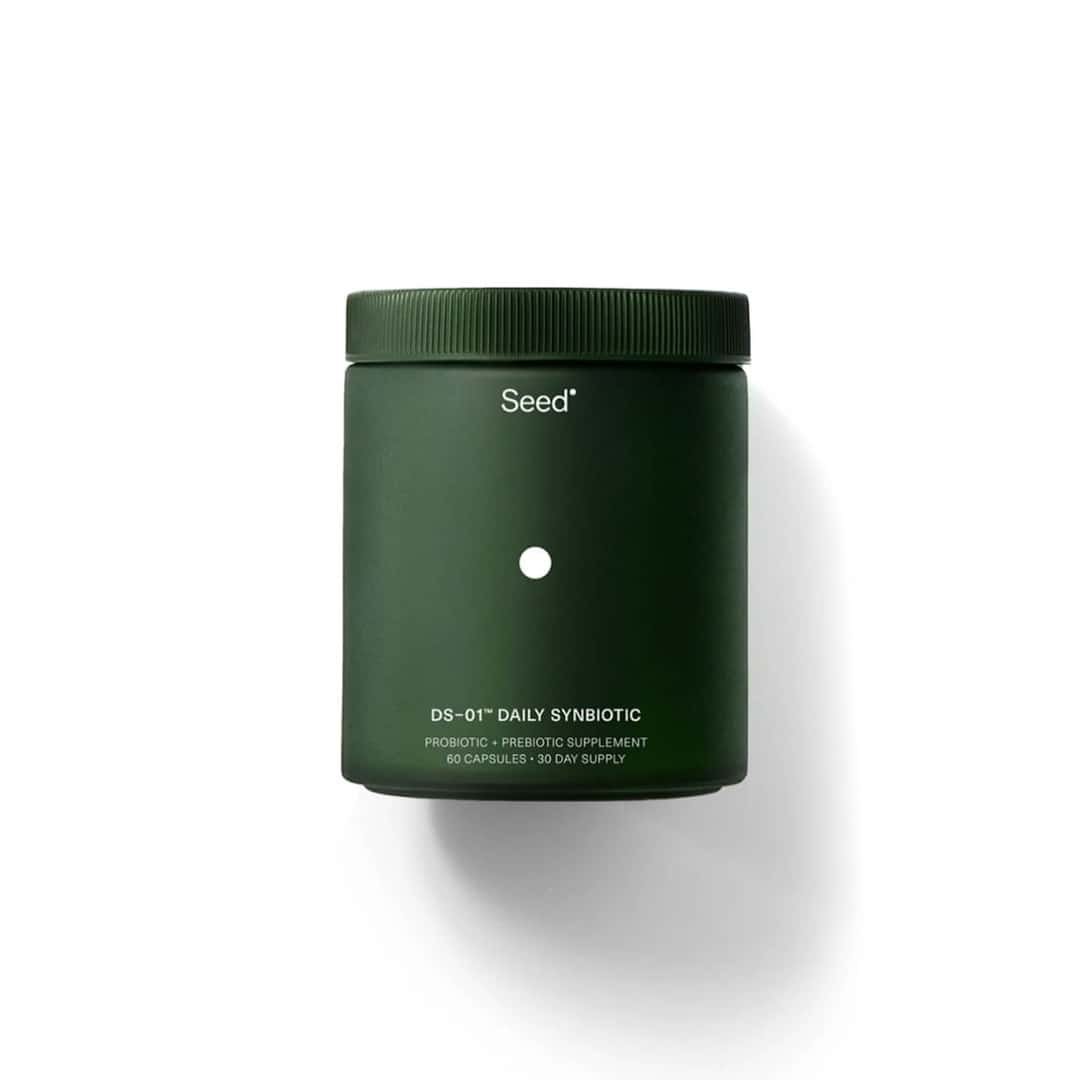 Seed DS-01 Daily Synbiotic — Prebiotic and Probiotic for Women & Men — 60 Capsules (30-Day Supply)