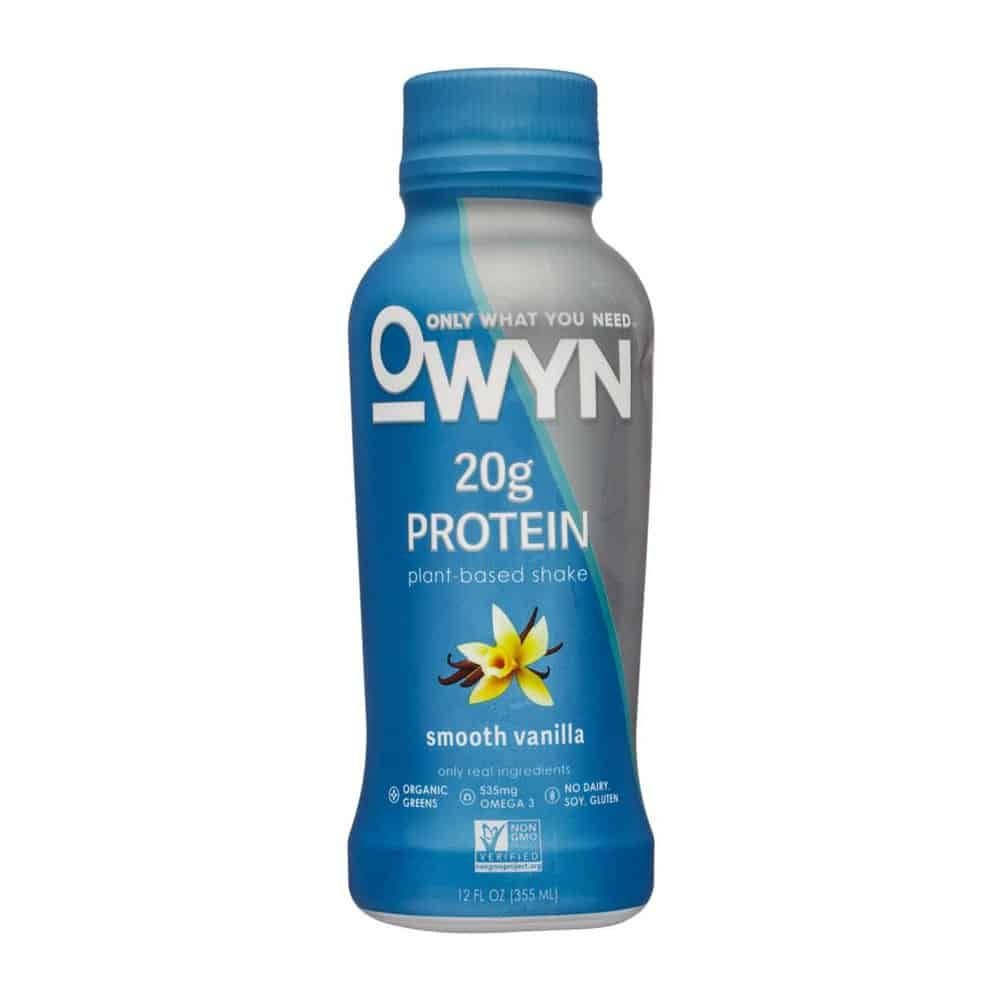OWYN 20g Smooth Vanilla protein shake bottle
