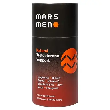 MARS MEN Testosterone Booster for Men bottle