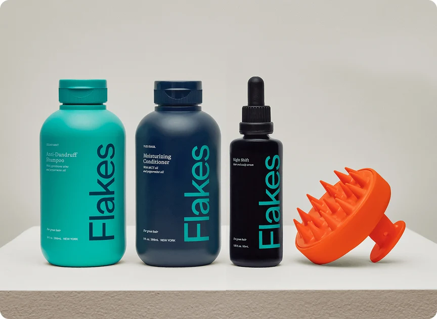 Flakes Anti-Dandruff Shampoo and Conditioner Set