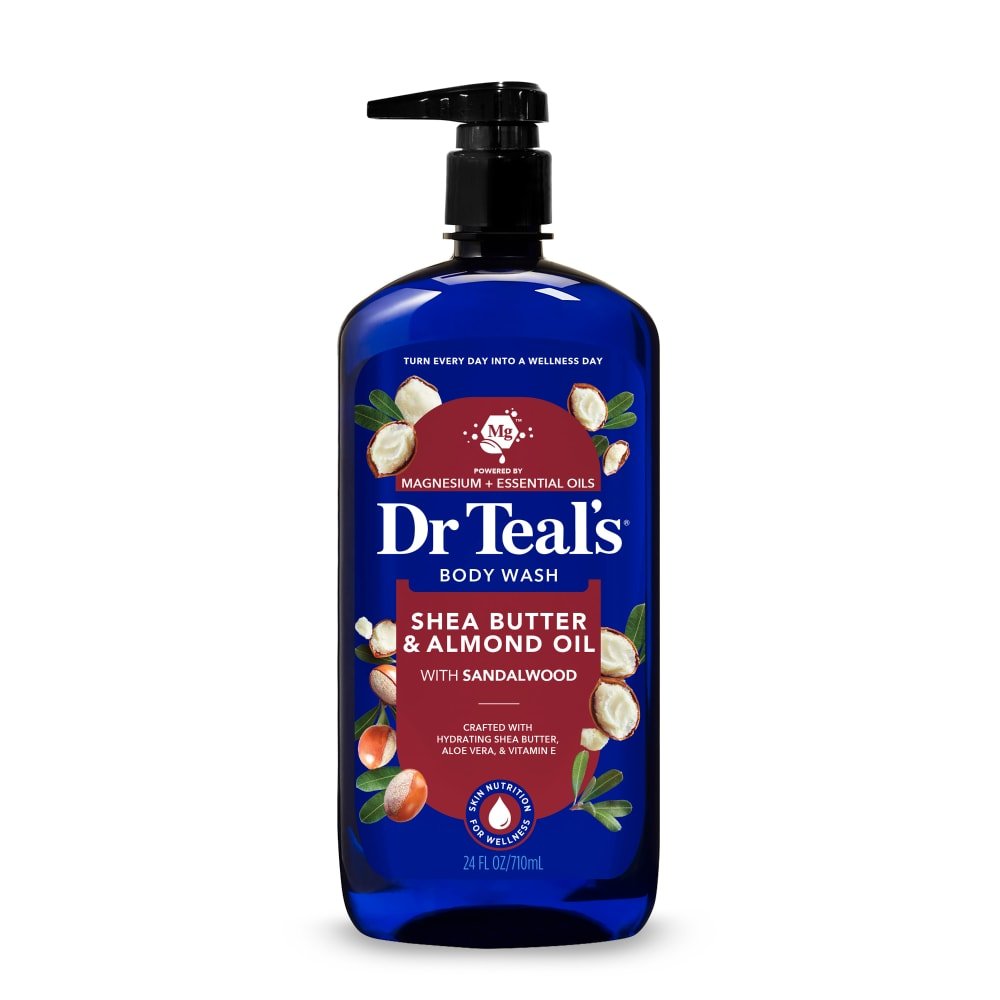 Dr Teal's Body Wash with Pure Epsom Salt, Shea Butter and Almond Oil