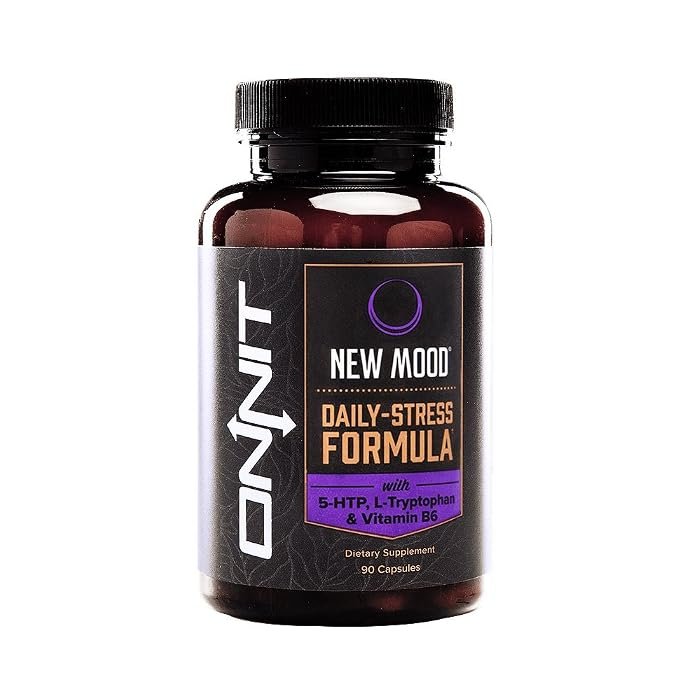 ONNIT New Mood Daily Stress Support Capsules bottle