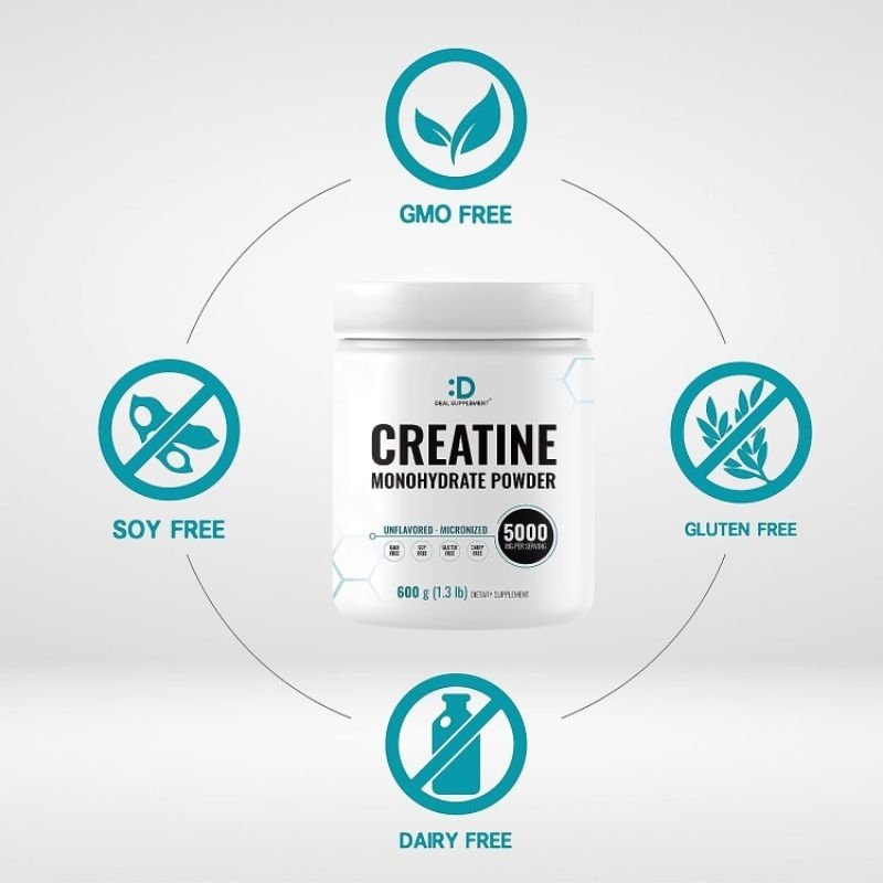 Deal Supplement Instant Creatine Monohydrate Powder