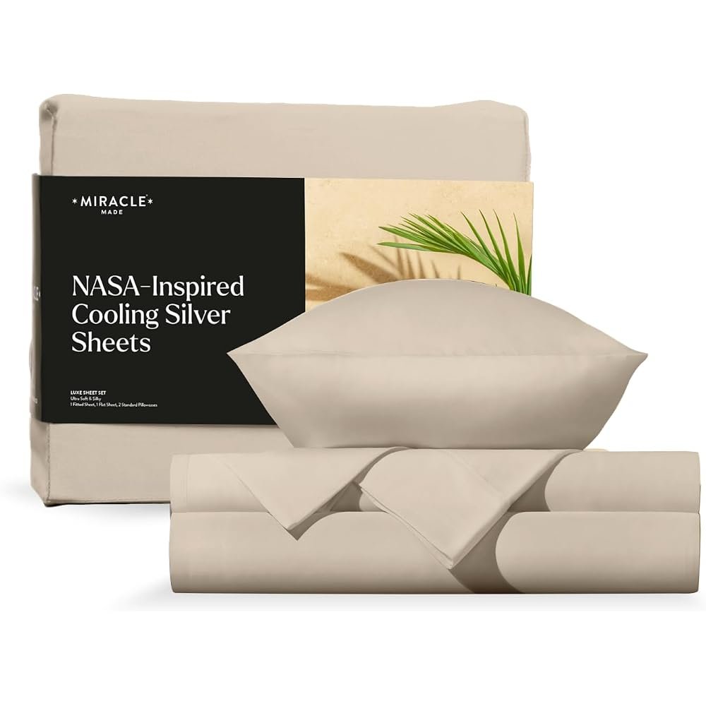 Miracle Made Silver-Treated Bed Sheets Set