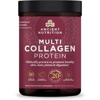 Ancient Nutrition Multi Collagen Protein powder container