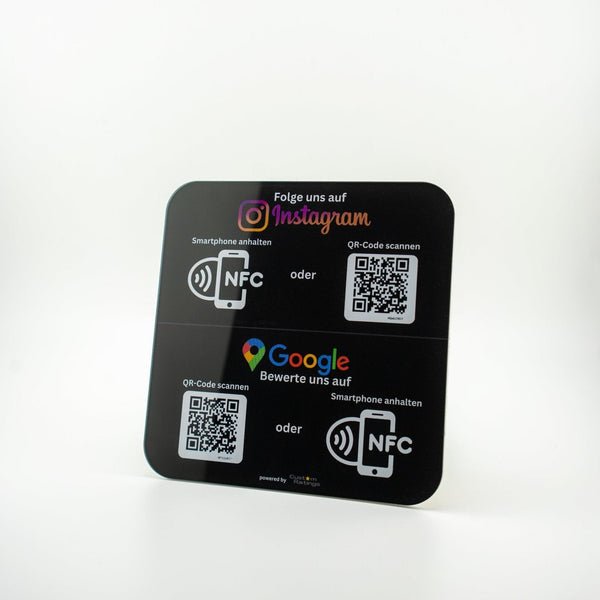 Review Tap Card Stand NFC acrylic