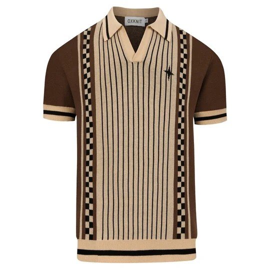 OXKnit retro knit polo