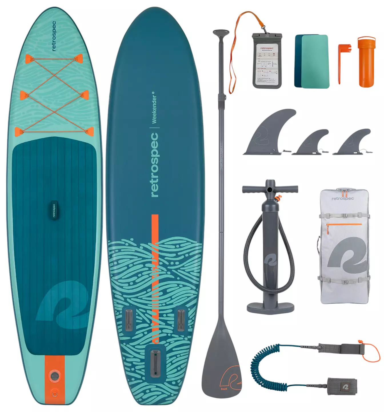 Retrospec Weekender Inflatable Paddle Board 10'6 x 32
