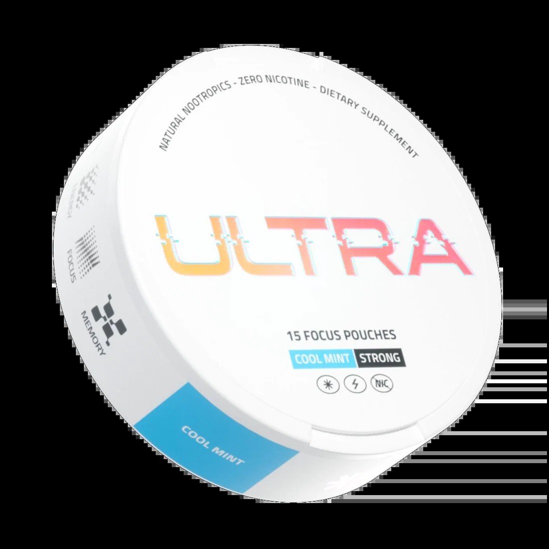 Ultra Focus Pouches (Cool Mint, 3 Cans)