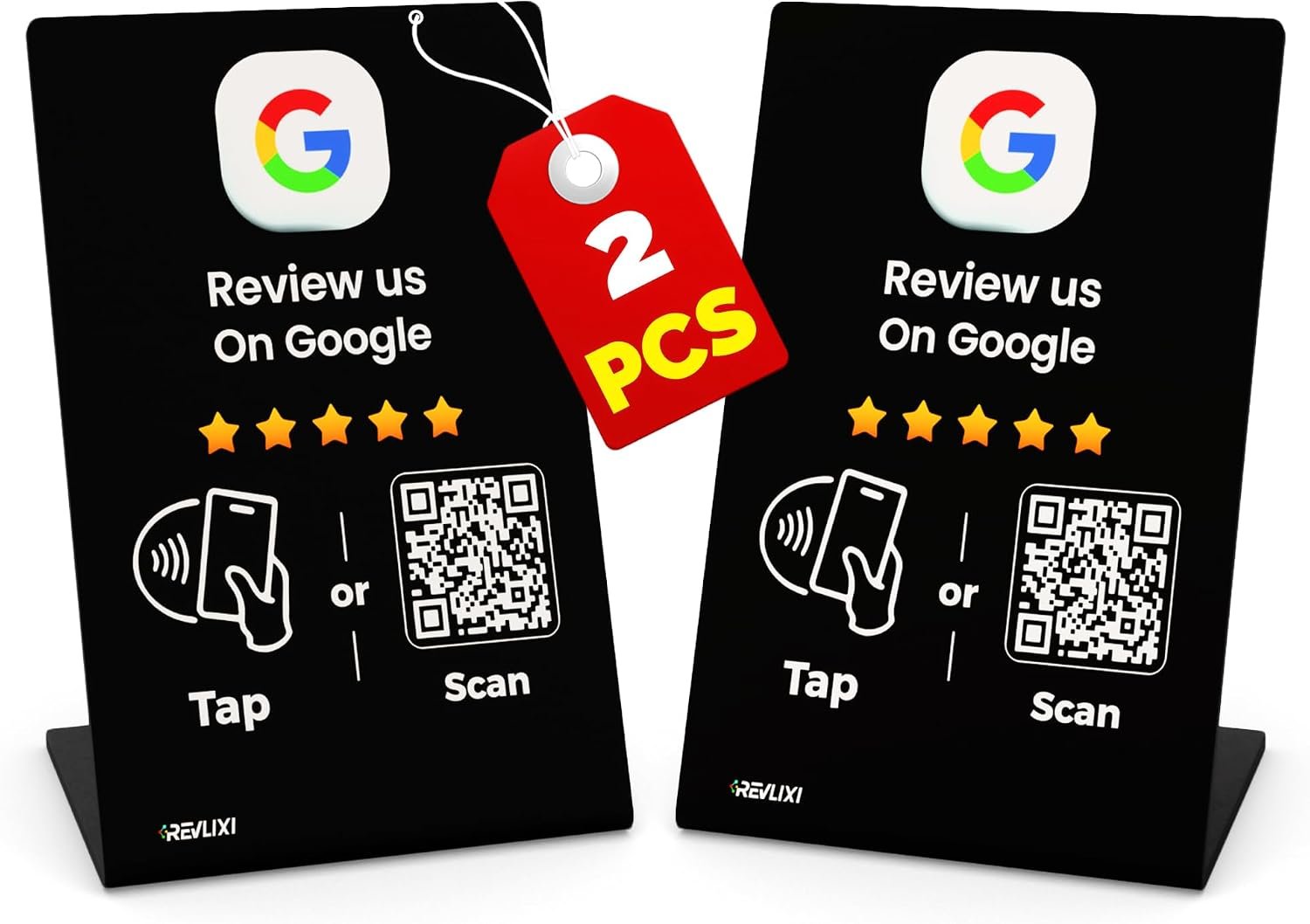 REVLIXI Google Review Stand (2 PCS)