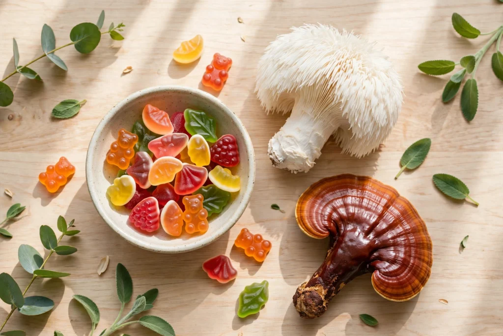 Shrumfuzed Gummies Review: The Mushroom Gummy, Examined (2026) Shrumfuzed mushroom gummies featured image